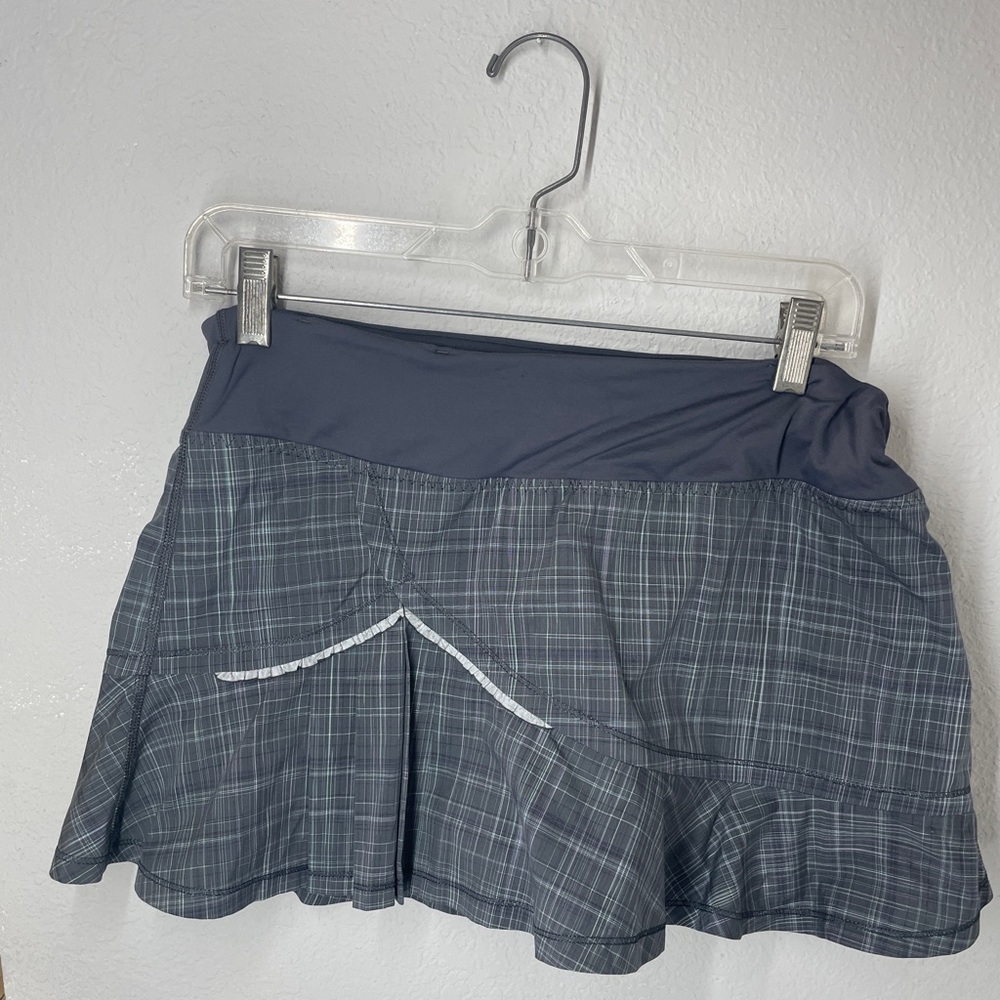 Lululemon  Pace Rival Mid Rise Skort Skirt Golf Tennis 8